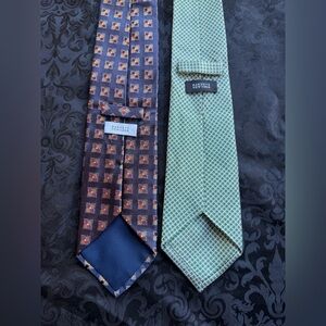 Lot of 2 Mens “Barney’s New York” Ties Ref# 13225